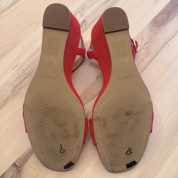J. Crew Red Women's Sandals - Picture 7 of 8